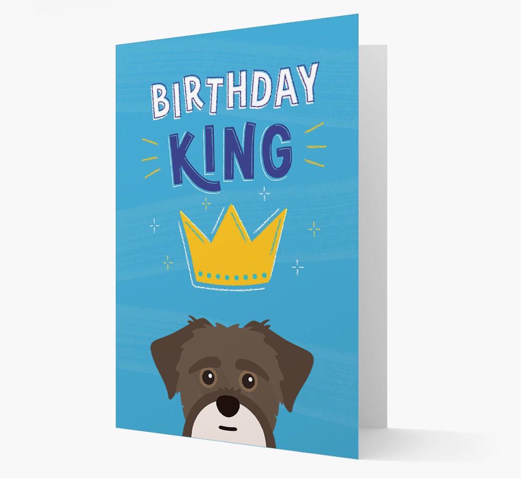 Birthday King: Personalized {breedFullName} Card