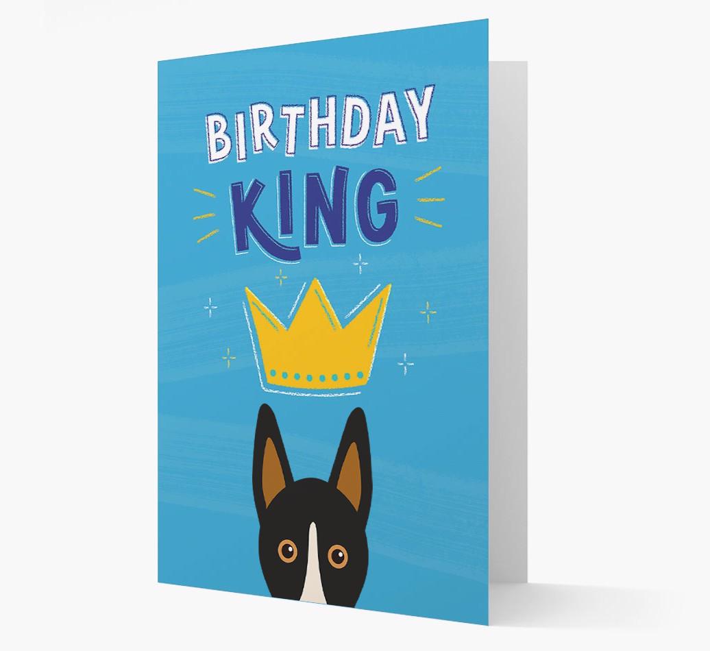 Birthday King: Personalized {breedFullName} Card