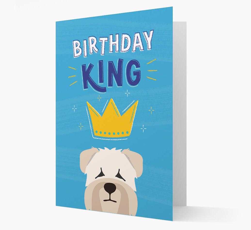 Birthday King: Personalized {breedFullName} Card