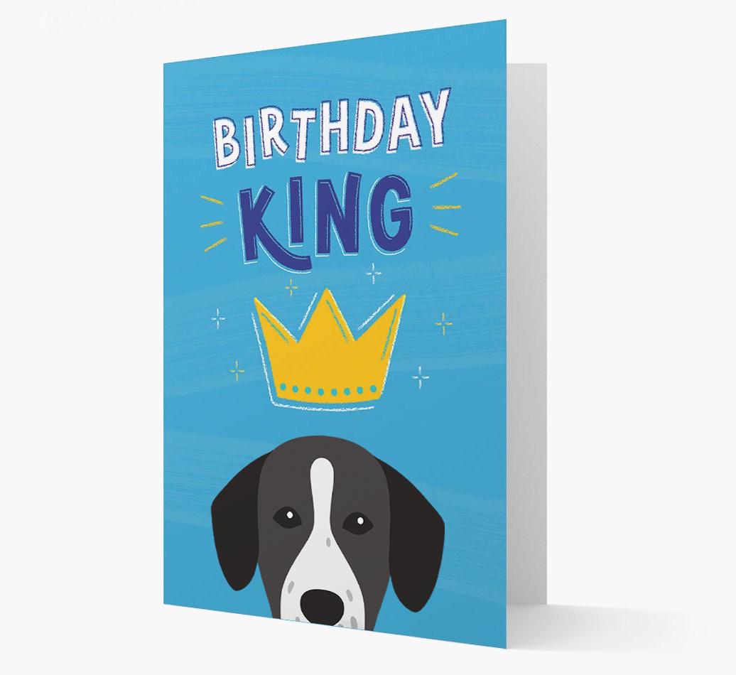 Birthday King: Personalized {breedFullName} Card
