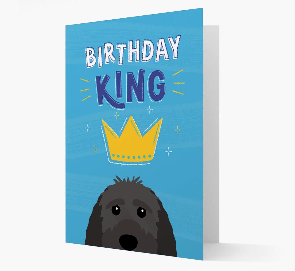 Birthday King: Personalized {breedFullName} Card