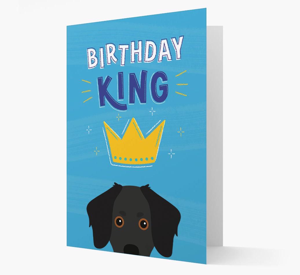Birthday King: Personalized {breedFullName} Card
