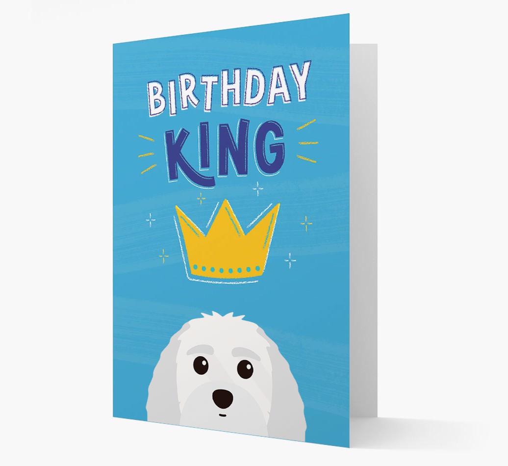 Birthday King: Personalized {breedFullName} Card