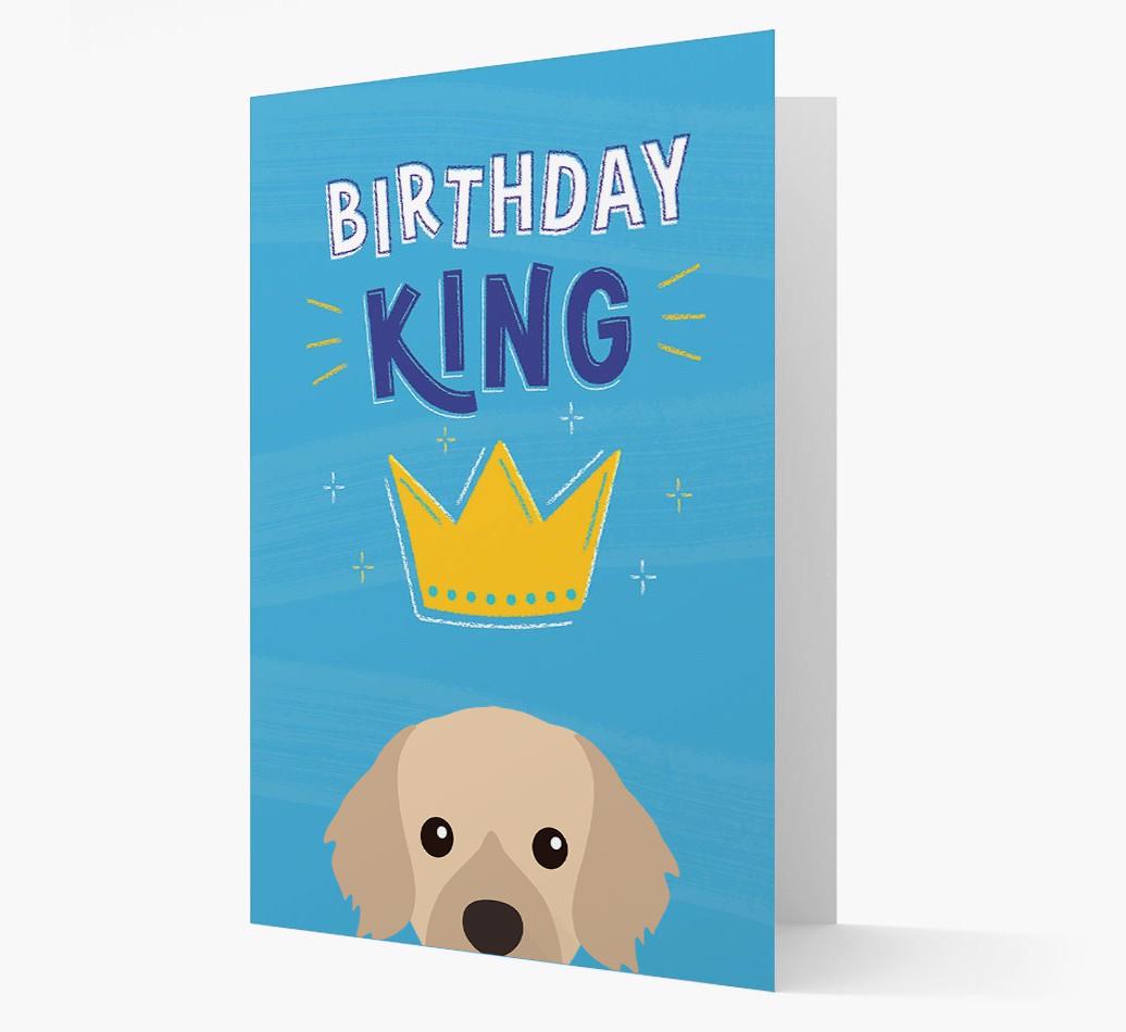 Birthday King: Personalized {breedFullName} Card