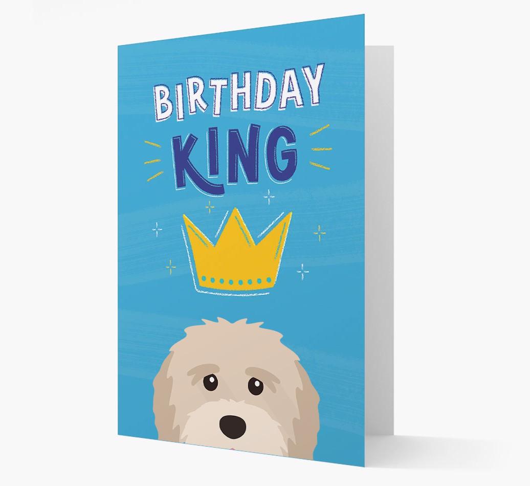 Birthday King: Personalized {breedFullName} Card