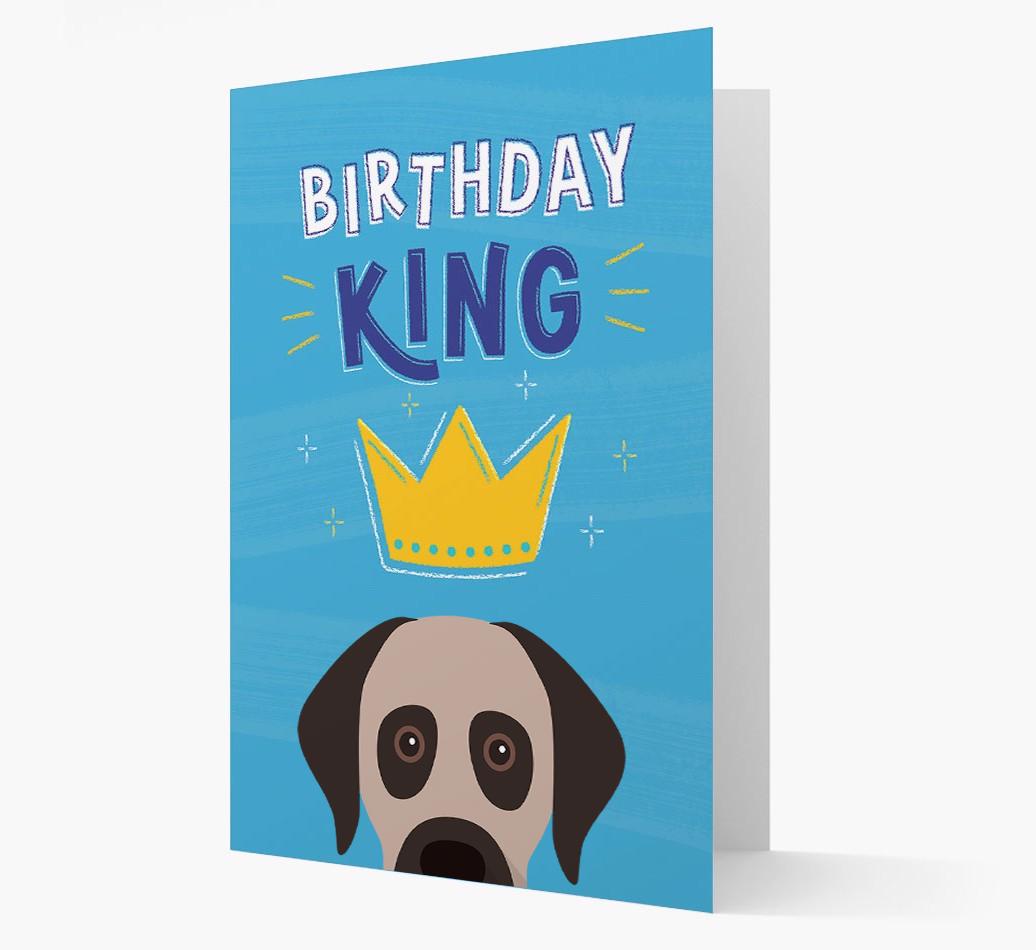 Birthday King: Personalized {breedFullName} Card
