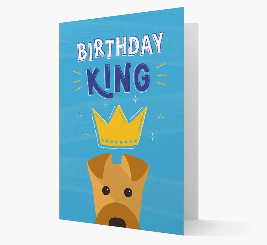 Birthday King: Personalized {breedFullName} Card