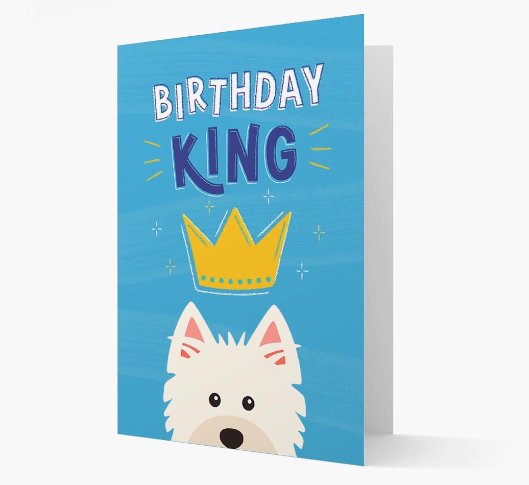 Birthday King: Personalized {breedFullName} Card
