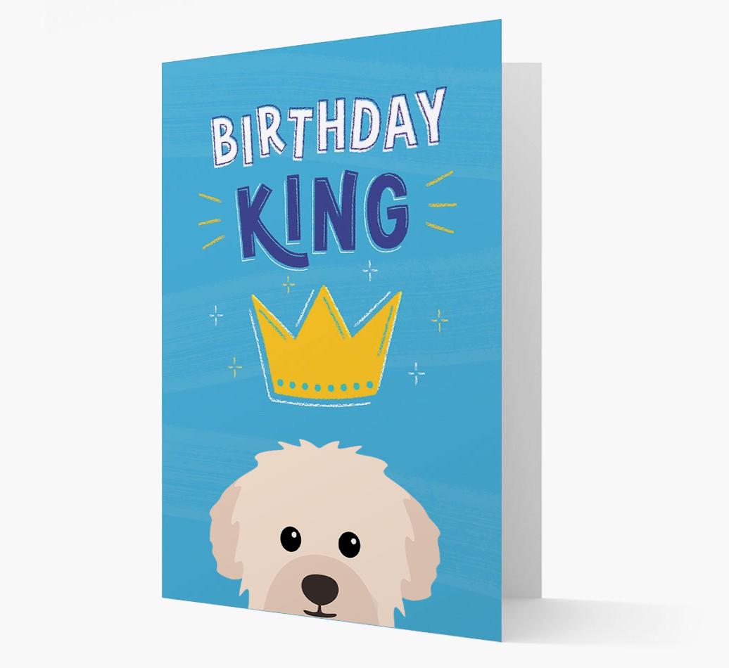 Birthday King: Personalized {breedFullName} Card