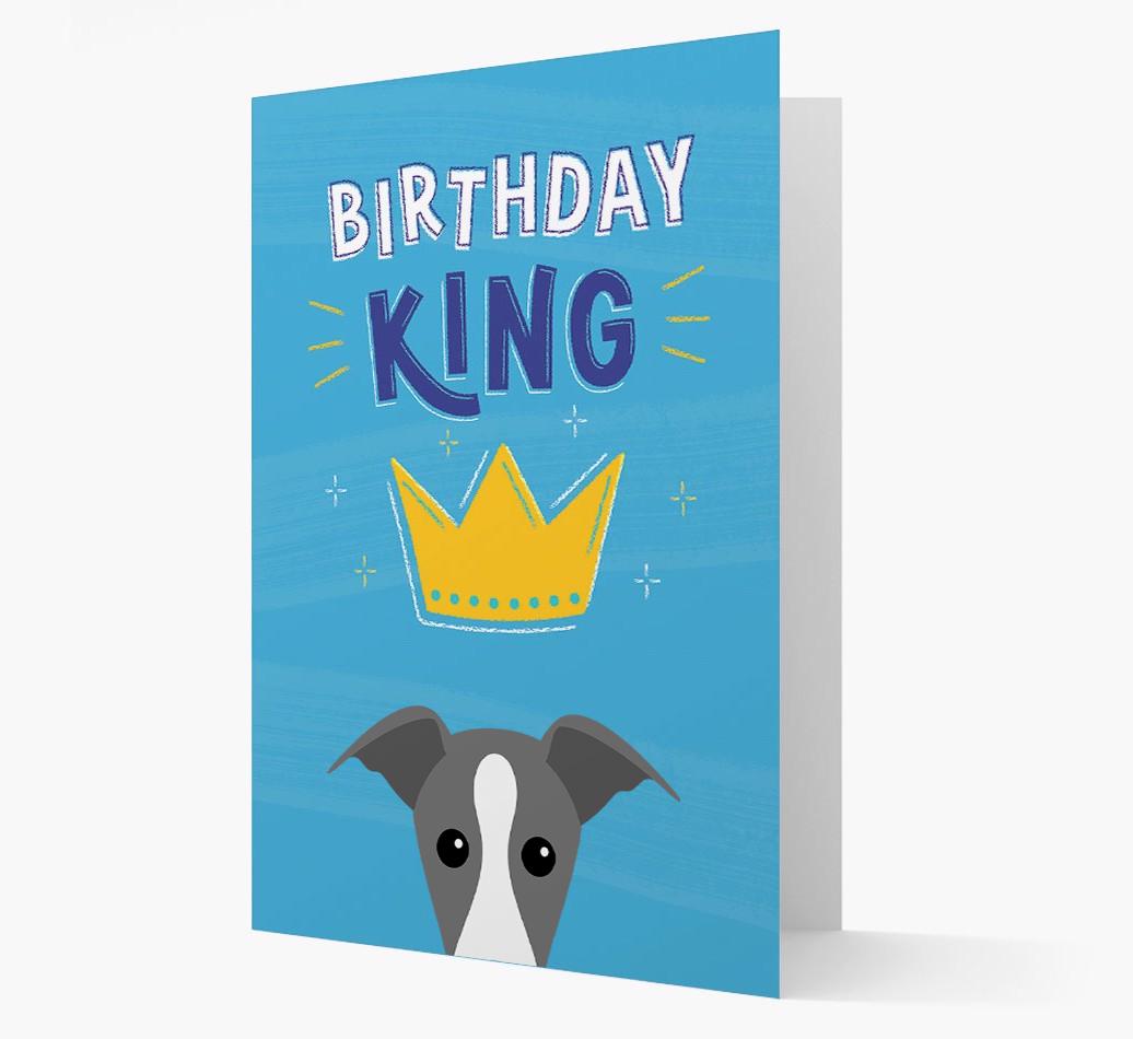 Birthday King: Personalized {breedFullName} Card