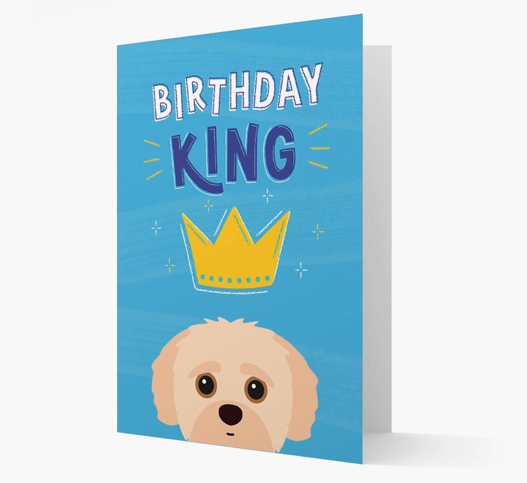 Birthday King: Personalized {breedFullName} Card