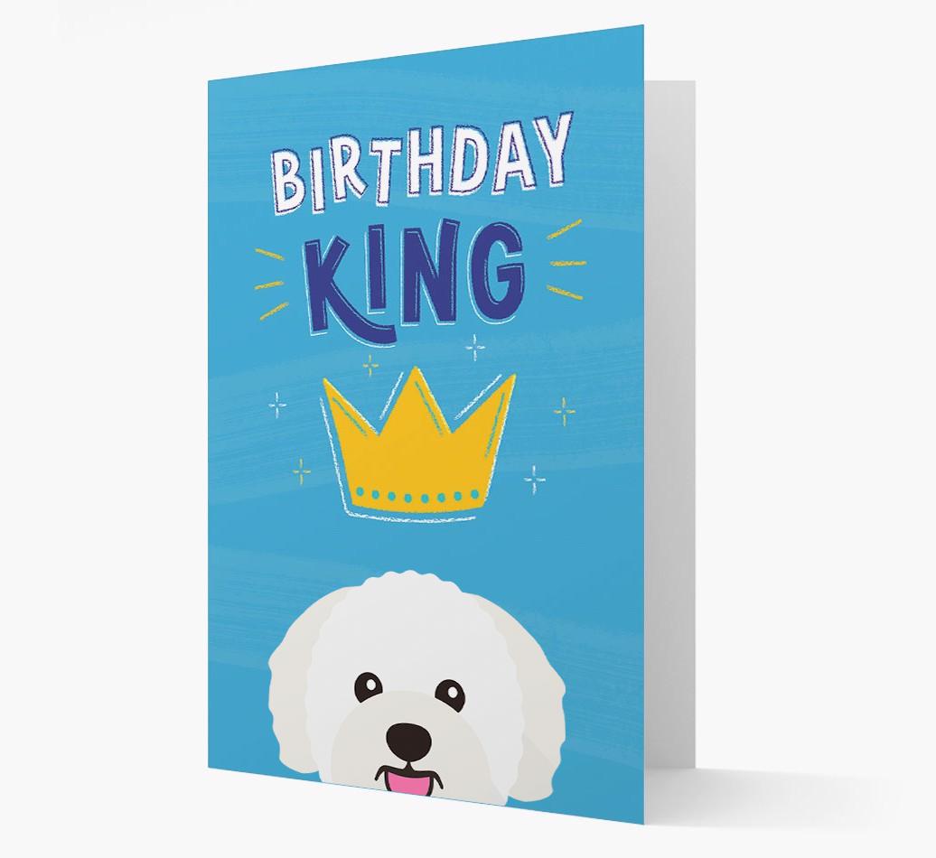 Birthday King: Personalized {breedFullName} Card