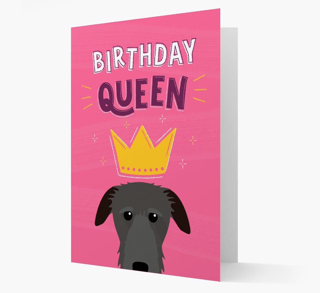 Birthday Queen: Personalised {breedFullName} Card