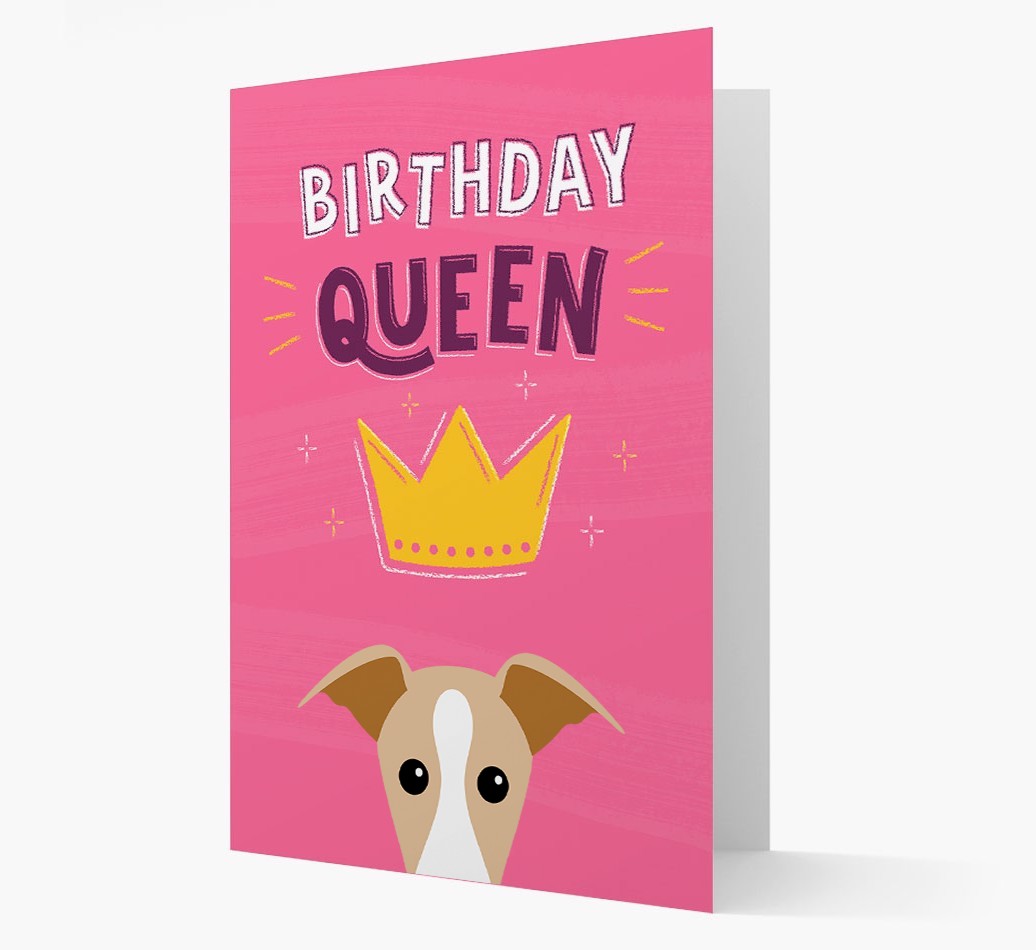 Birthday Queen: Personalised {breedFullName} Card