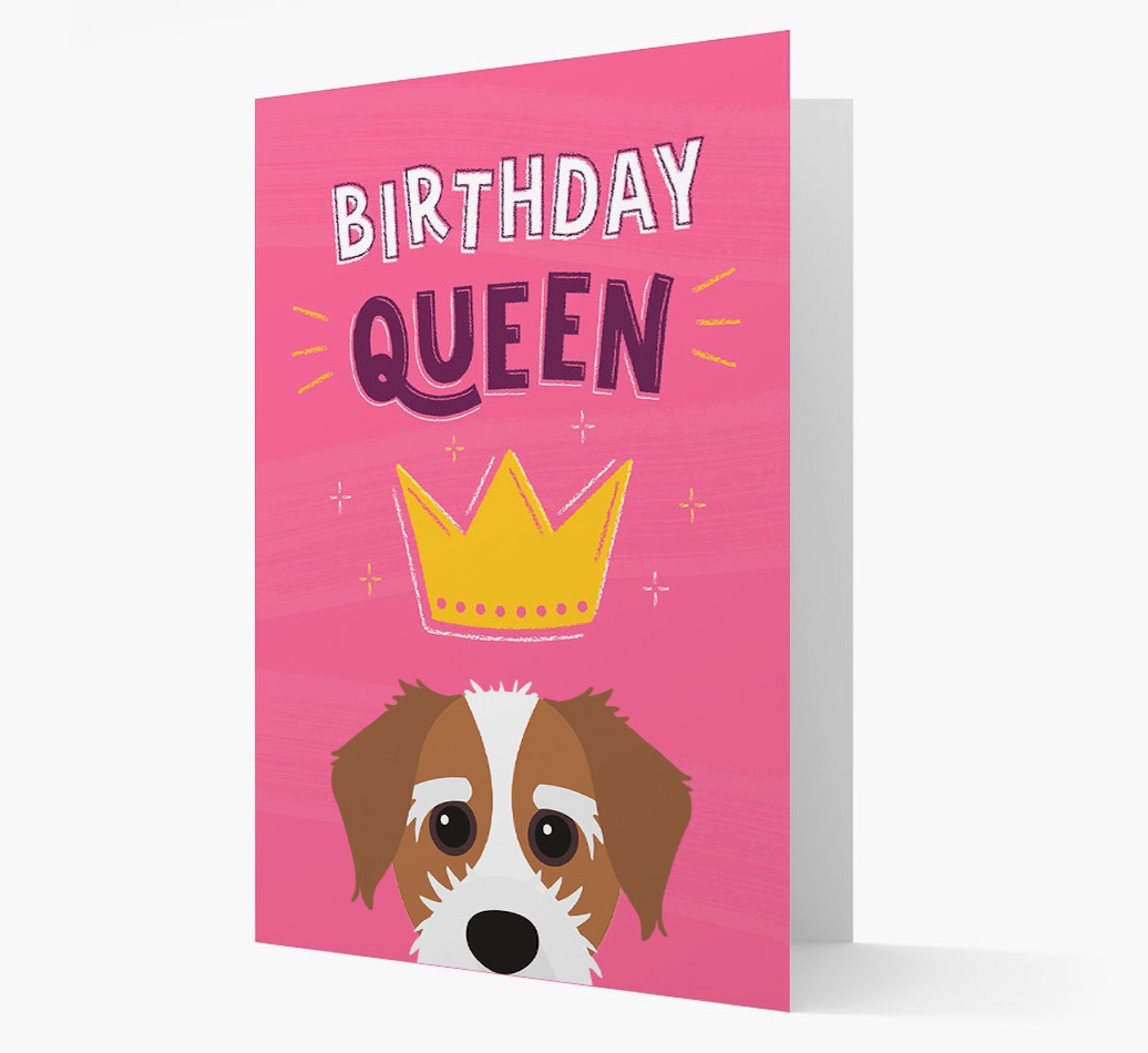 Birthday Queen: Personalized {breedFullName} Card
