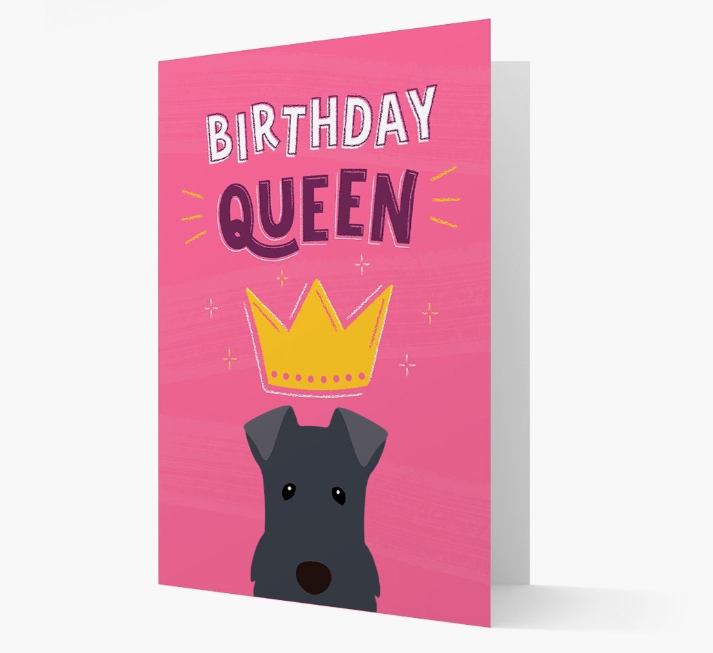 Birthday Queen: Personalised {breedFullName} Card