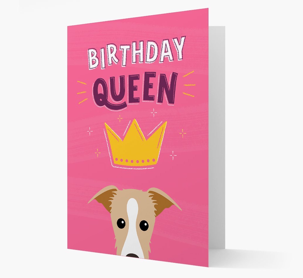 Birthday Queen: Personalised {breedFullName} Card