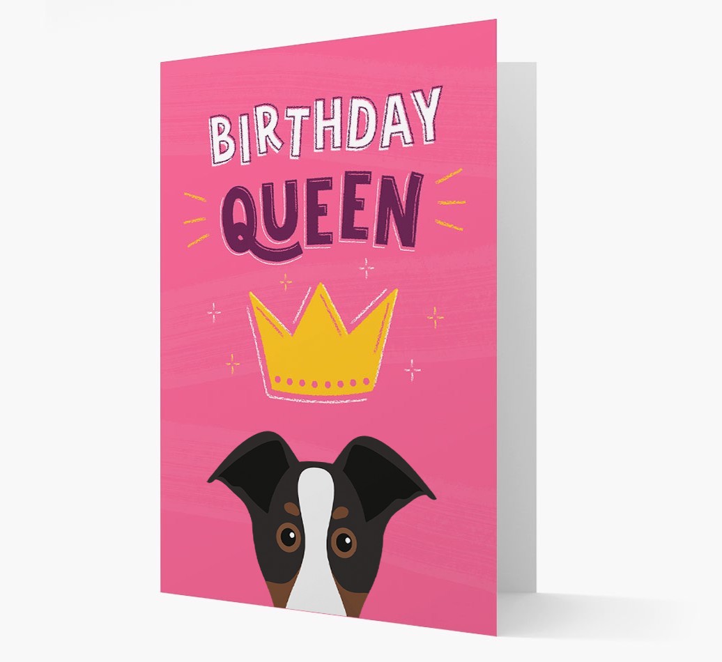 Birthday Queen: Personalized {breedFullName} Card