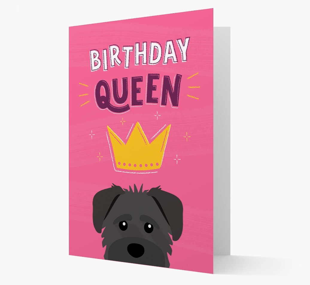 Birthday Queen: Personalised {breedFullName} Card