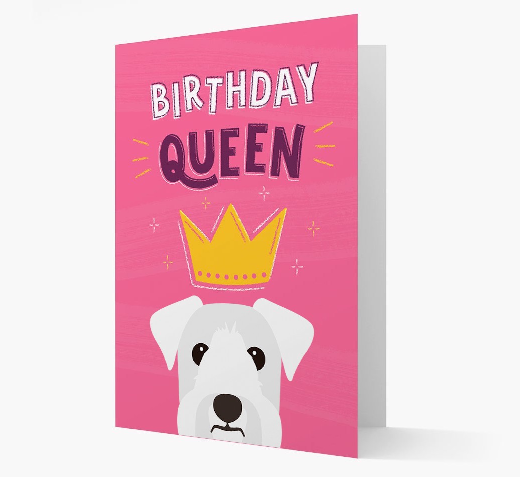 Birthday Queen: Personalised {breedFullName} Card