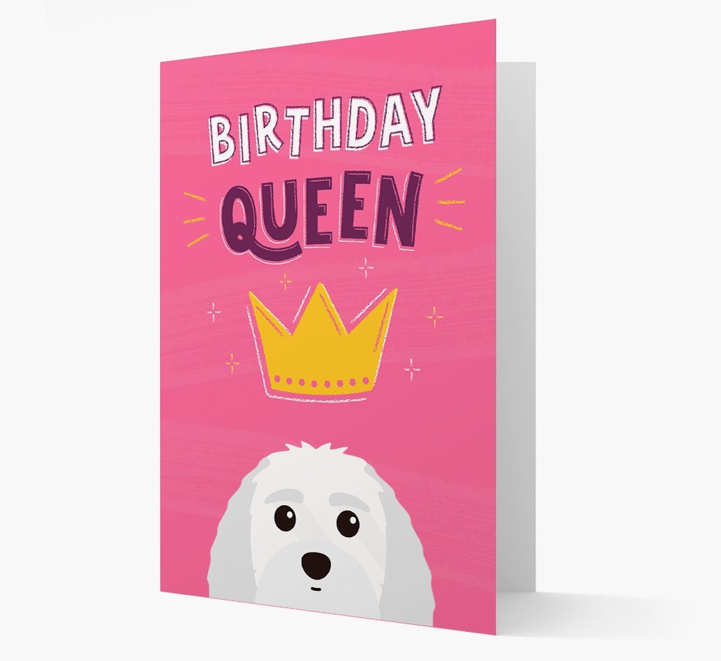 Birthday Queen: Personalised {breedFullName} Card