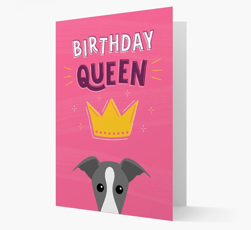 Birthday Queen: Personalised {breedFullName} Card