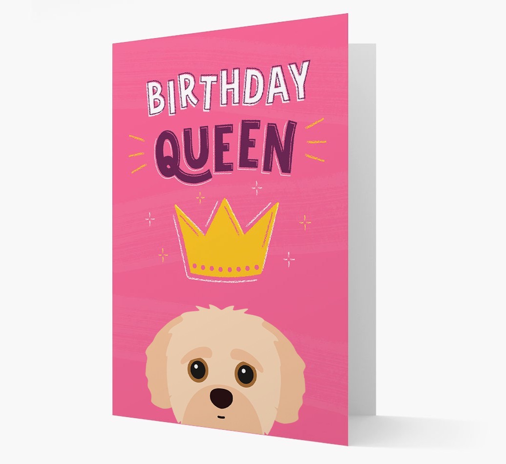 Birthday Queen: Personalised {breedFullName} Card