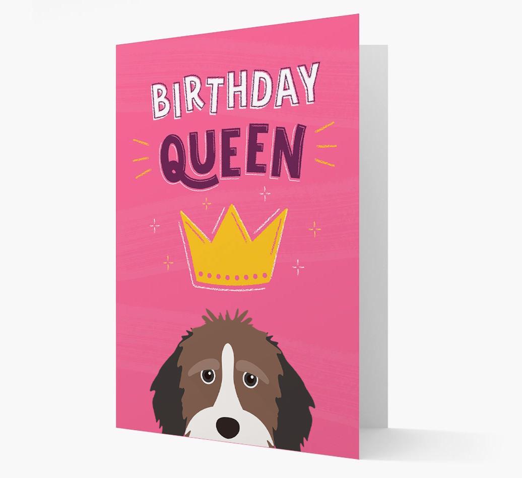 Birthday Queen: Personalized {breedFullName} Card