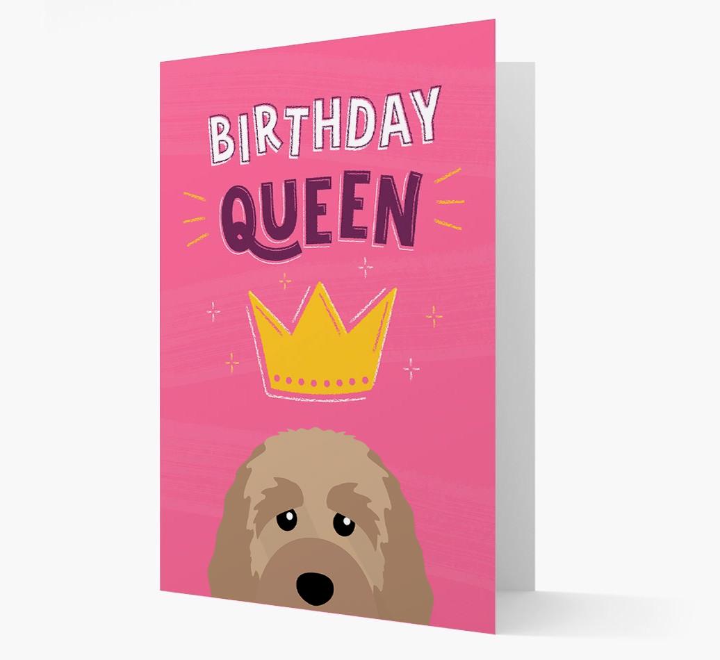 Birthday Queen: Personalized {breedFullName} Card