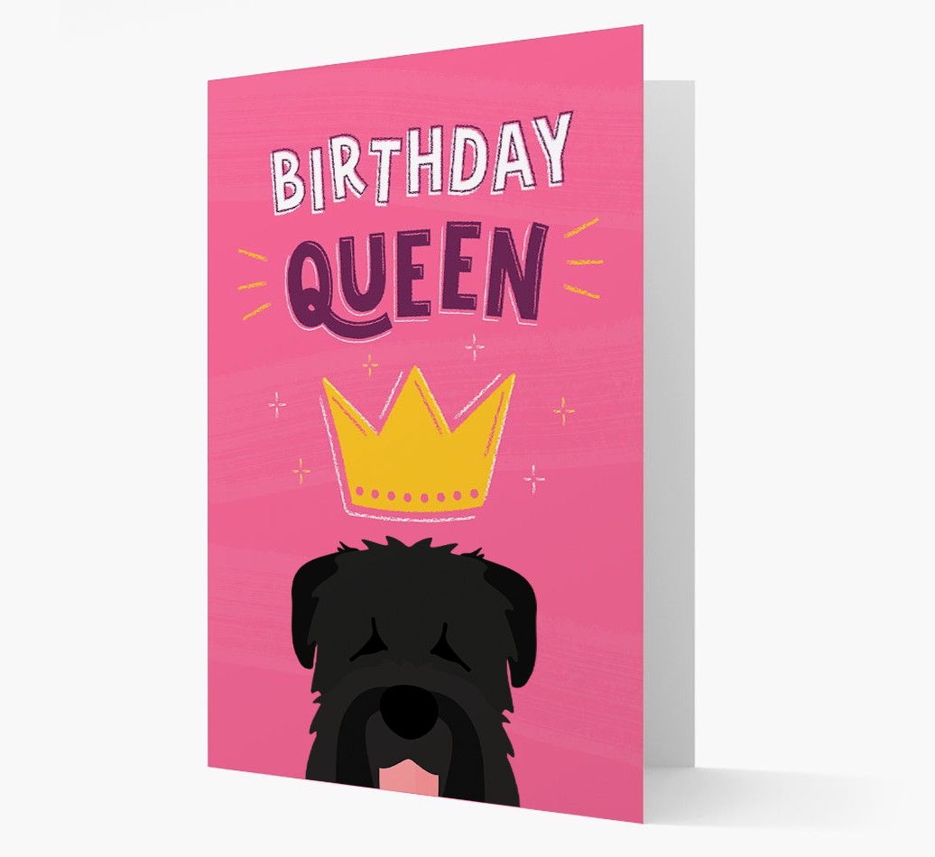 Birthday Queen: Personalized {breedFullName} Card