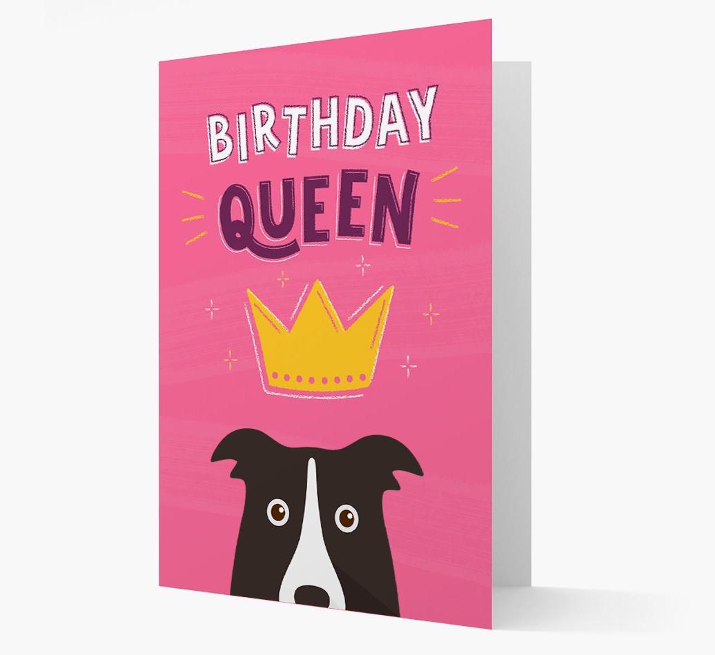 Birthday Queen: Personalized {breedFullName} Card