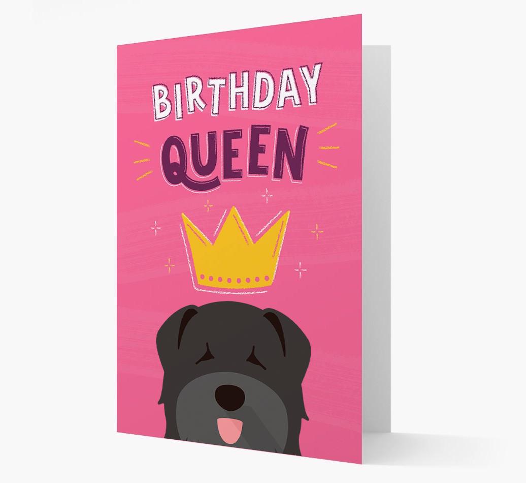 Birthday Queen: Personalized {breedFullName} Card