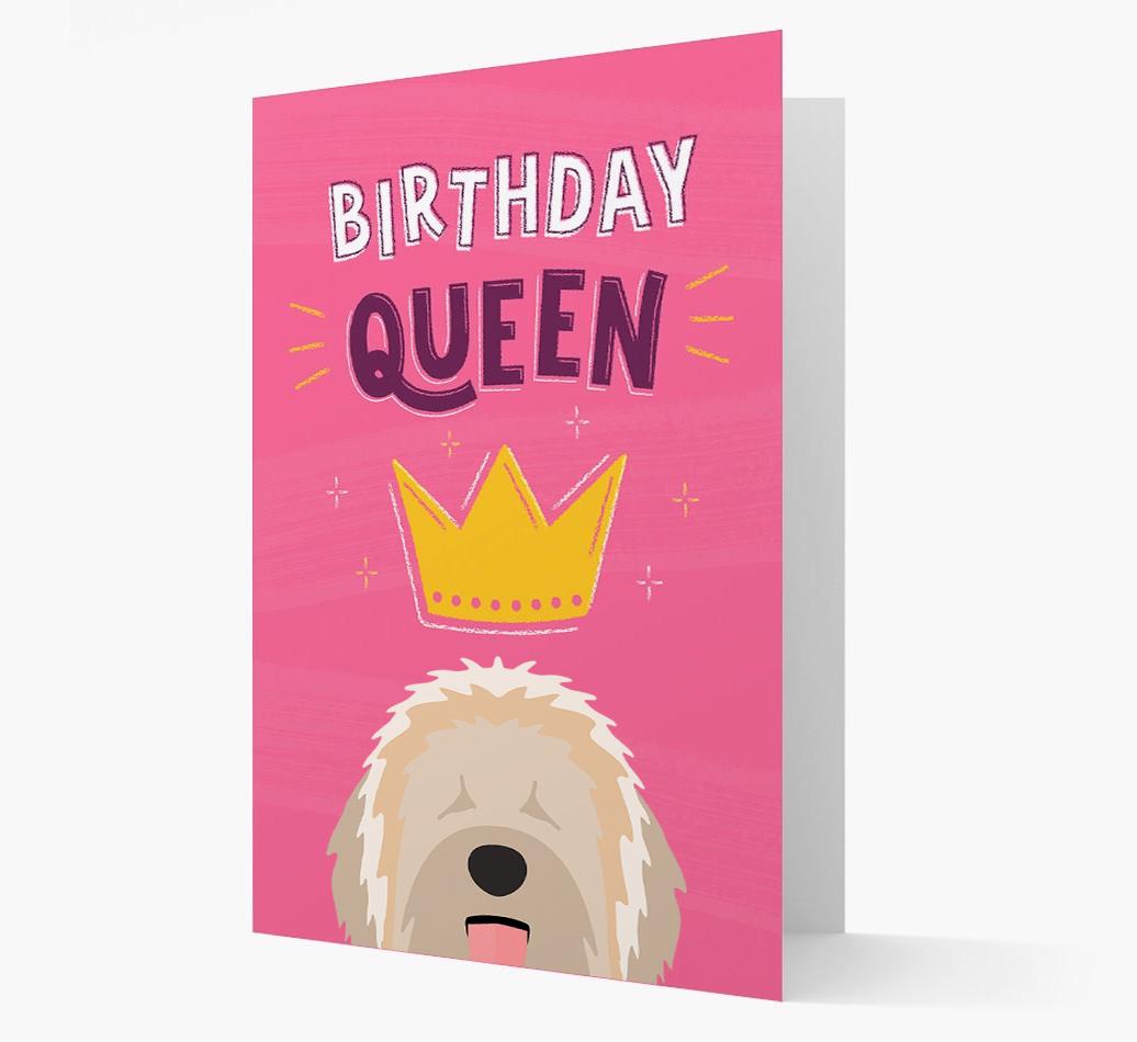 Birthday Queen: Personalized {breedFullName} Card