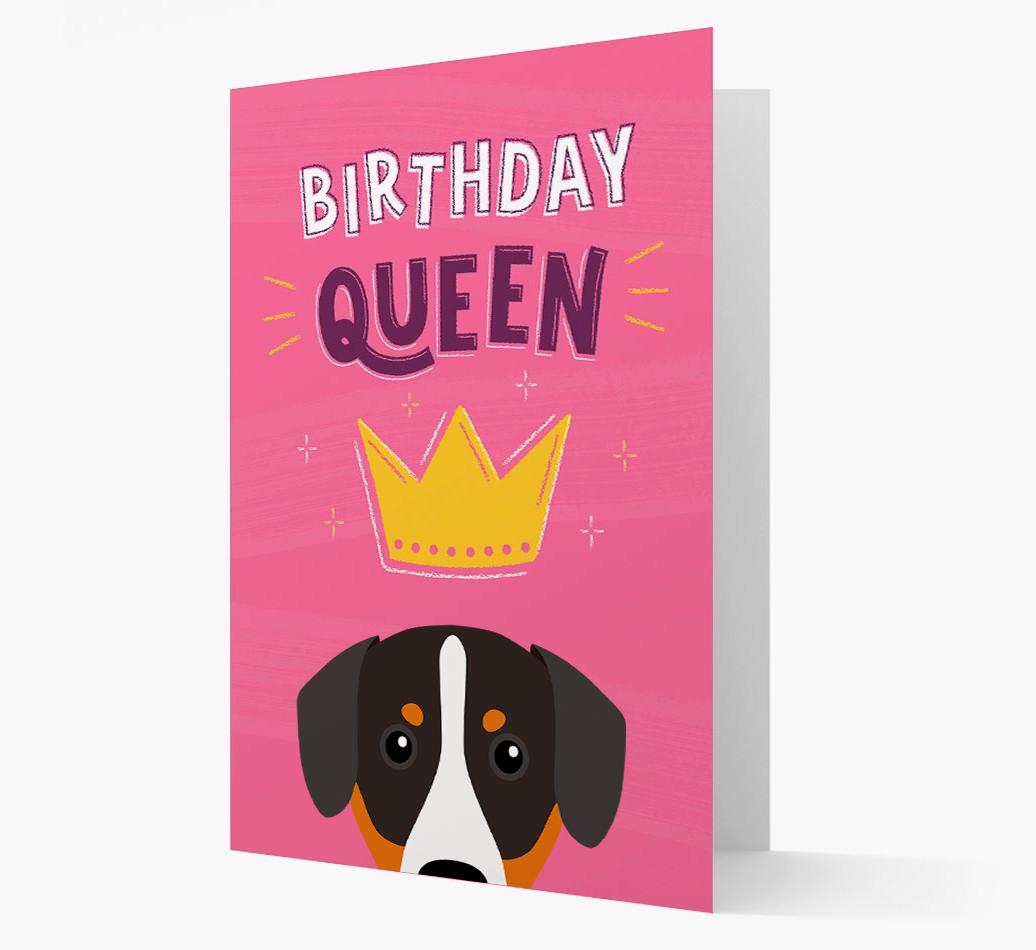 Birthday Queen: Personalized {breedFullName} Card