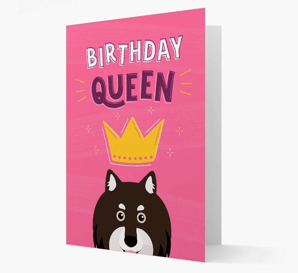 Birthday Queen: Personalized {breedFullName} Card