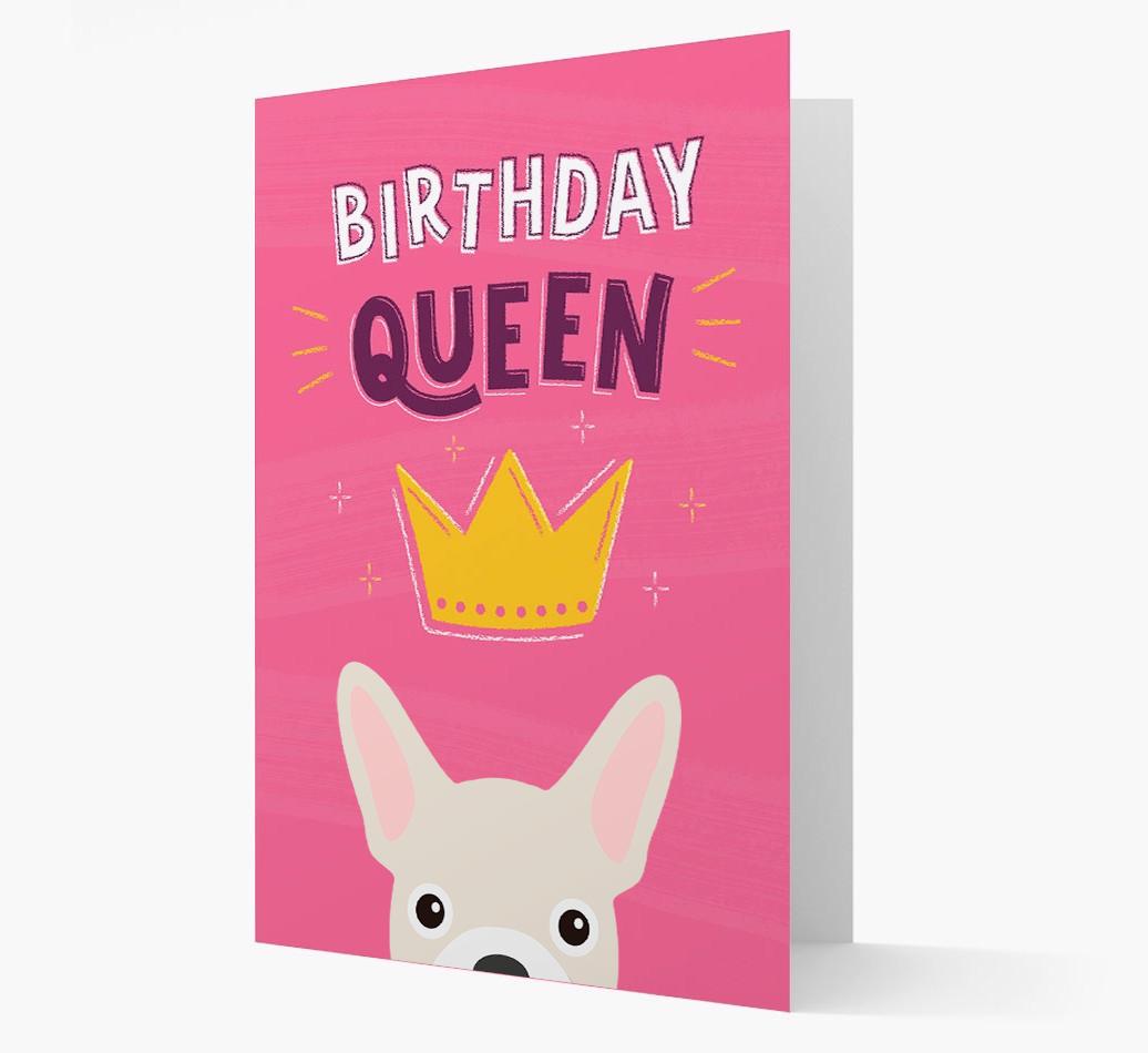 Birthday Queen: Personalized {breedFullName} Card