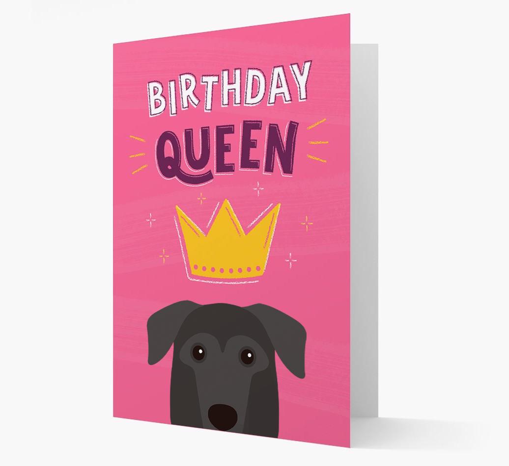 Birthday Queen: Personalized {breedFullName} Card
