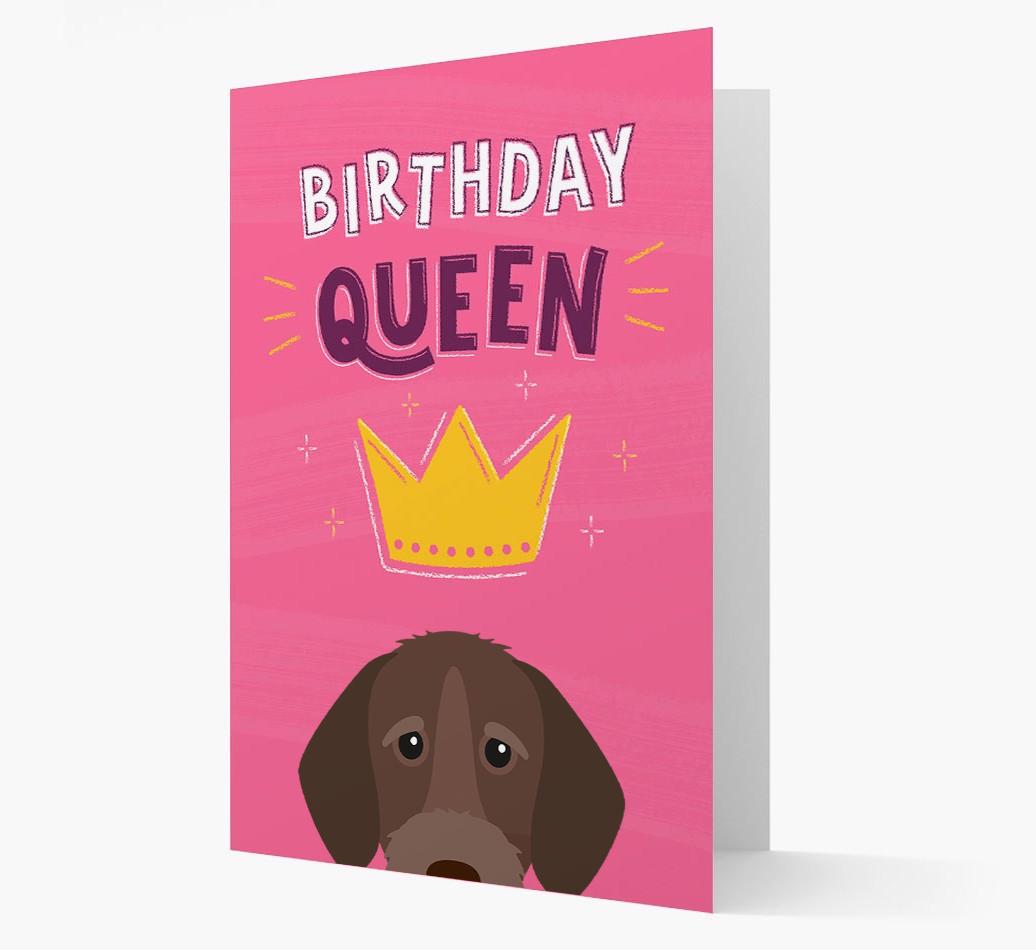 Birthday Queen: Personalized {breedFullName} Card