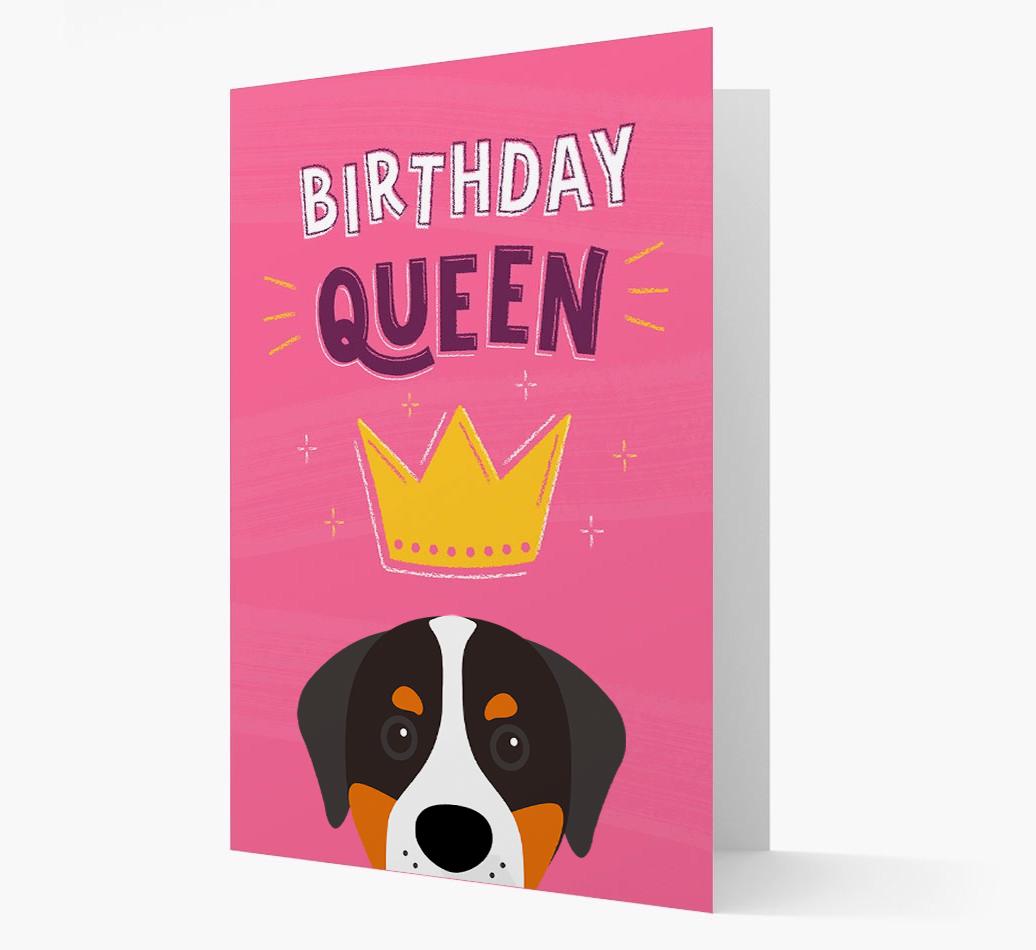 Birthday Queen: Personalized {breedFullName} Card