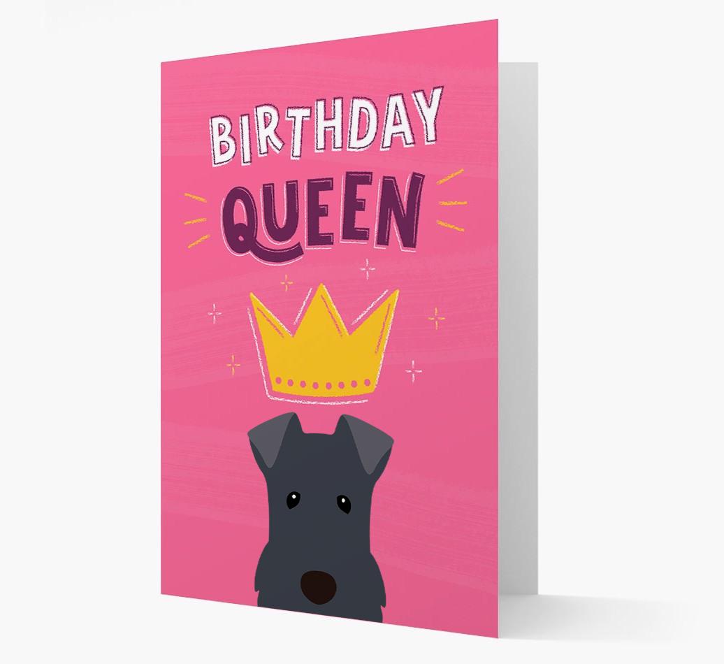 Birthday Queen: Personalized {breedFullName} Card