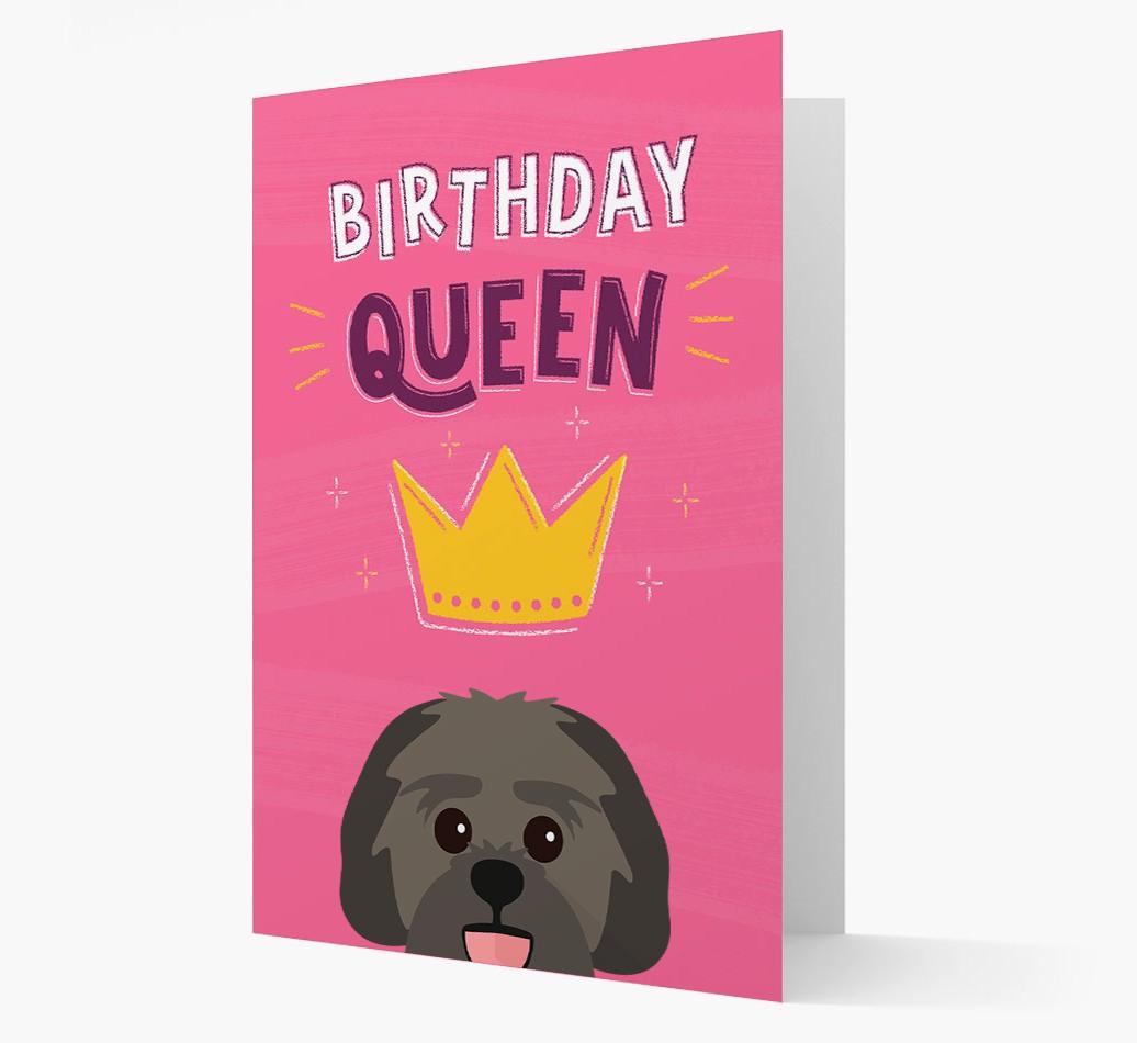 Birthday Queen: Personalized {breedFullName} Card