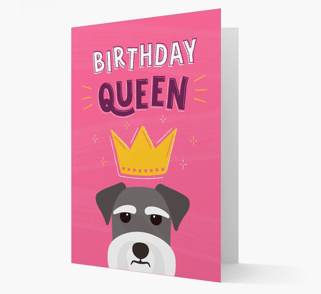 Birthday Queen: Personalized {breedFullName} Card