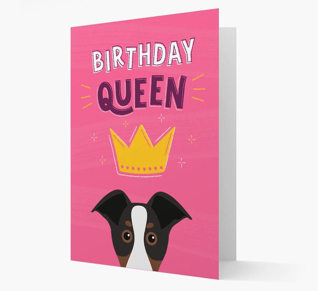 Birthday Queen: Personalized {breedFullName} Card