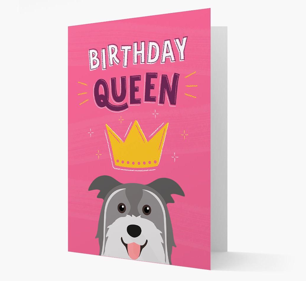 Birthday Queen: Personalized {breedFullName} Card