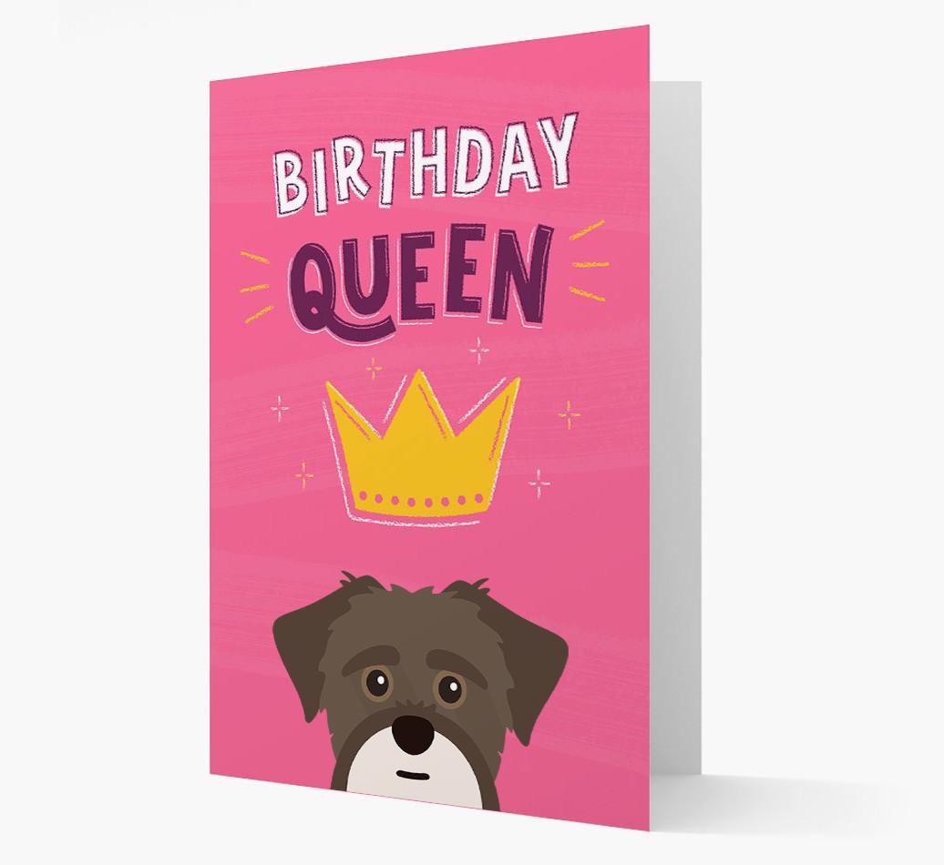 Birthday Queen: Personalized {breedFullName} Card