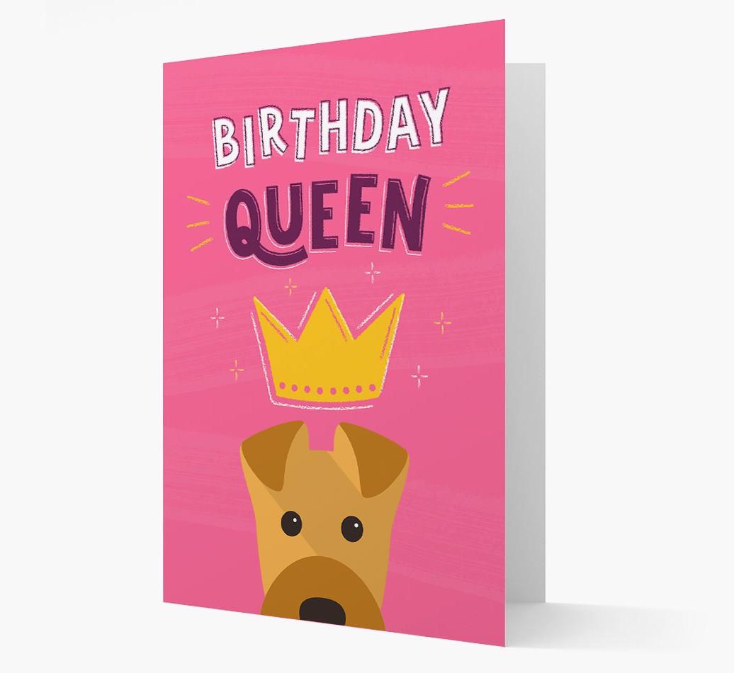 Birthday Queen: Personalized {breedFullName} Card