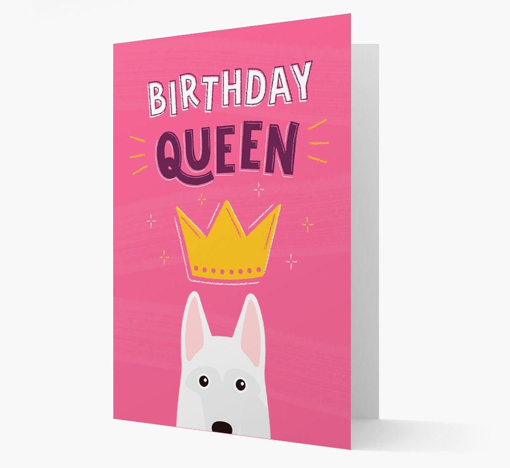 Birthday Queen: Personalized {breedFullName} Card