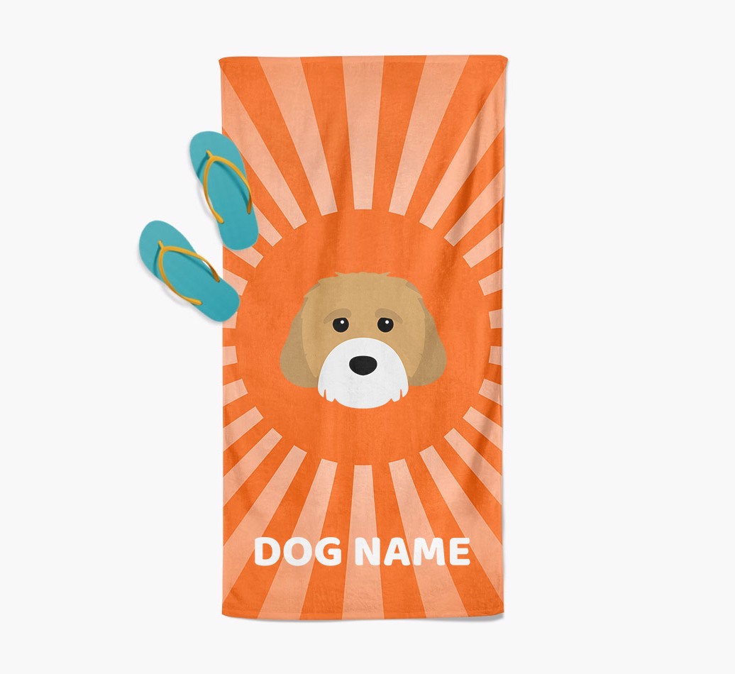 'Rays' - Personalized {breedFullName} Towel