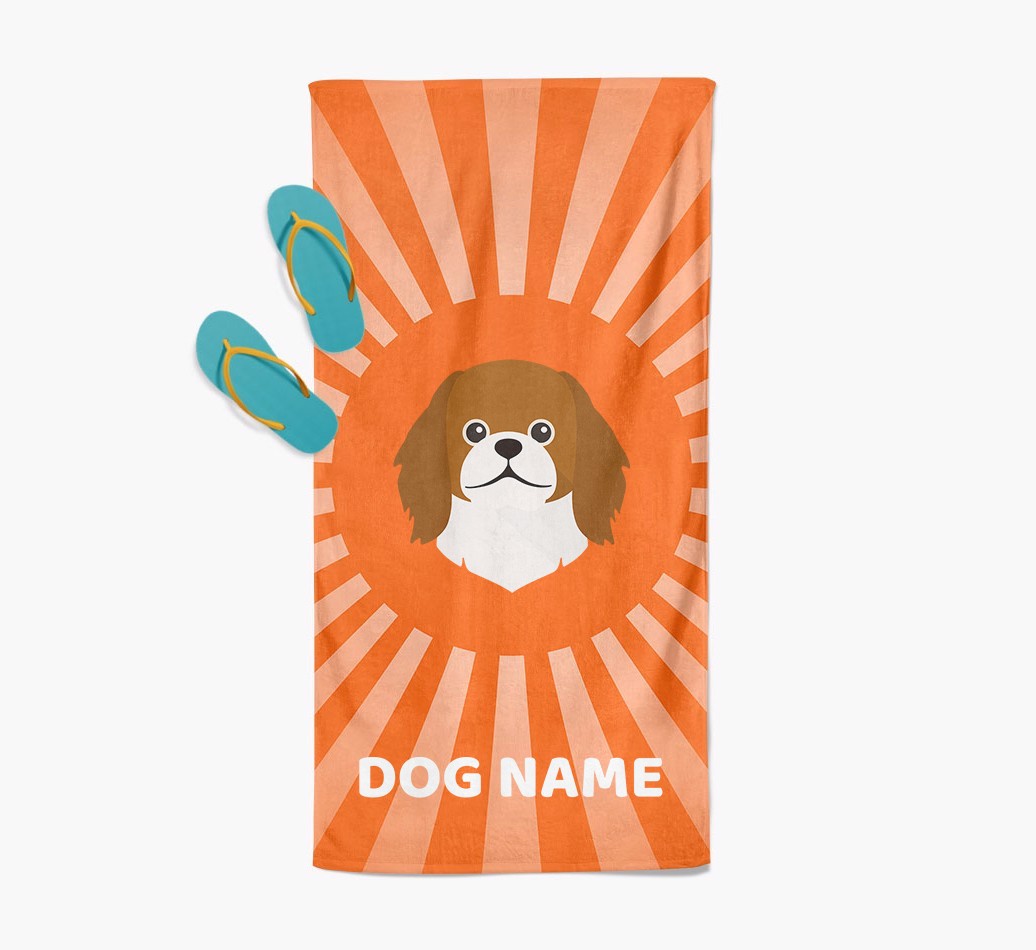 'Rays' - Personalized {breedFullName} Towel