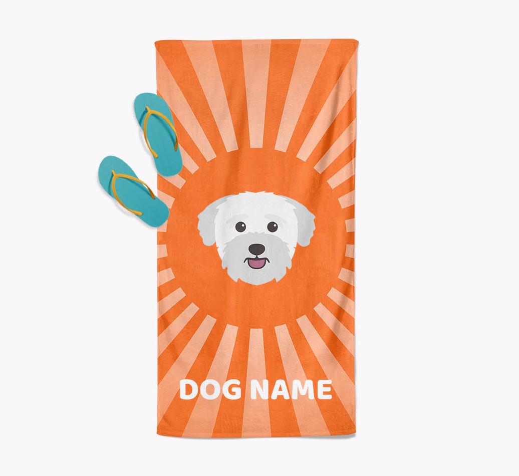 'Rays' - Personalized {breedFullName} Towel